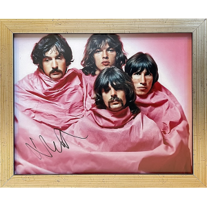 Photo with a Signature by Nick Mason | Pink Floyd